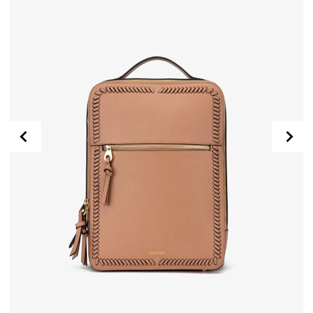 Calpak Kaya 15-inch Laptop Backpack in Carmel